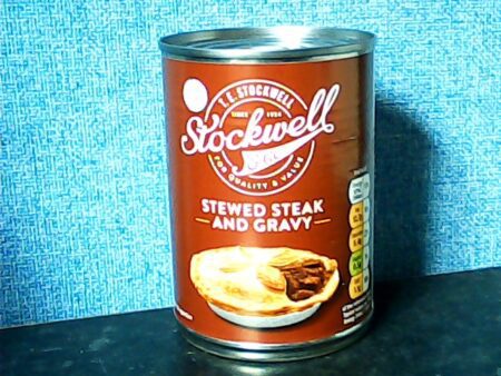 Stewed Steak & Gravy Tinned [orange]