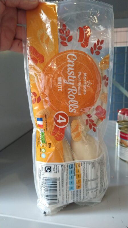 Part Baked Bread Rolls [Purple]