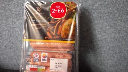 Fresh Pork Chipolatas [orange]